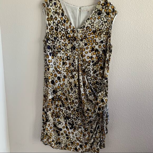 RACHEL Rachel Roy Faux Wrap Tie Side Dress Lined Plus 0X - Picture 1 of 13
